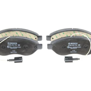 Zestaw klocków hamulcowych, hamulce tarczowe BOSCH 0 986 494 798 Łatwy zwrot