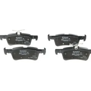 Darmowy zwrot Zestaw klocków hamulcowych, hamulce tarczowe BOSCH 0 986 494 811