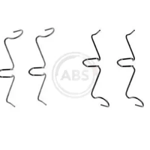 Zestaw akcesoriów, klocki hamulcowe A.B.S. 0989Q Szybka wysyłka