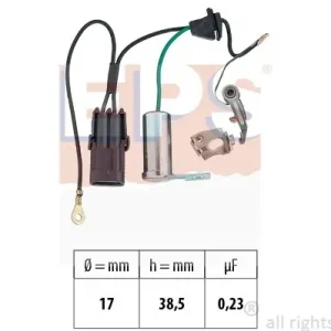 Zestaw styków, rozdzielacz zapłonu EPS 1.215.127 Promocja