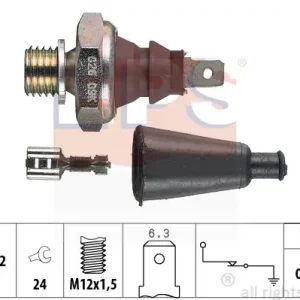 Włącznik ciśnieniowy oleju EPS 1.800.060 Szybka wysyłka