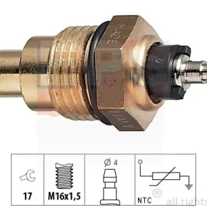 Czujnik, temperatura płynu chłodzącego EPS 1.830.009 Tylko do końca tygodnia