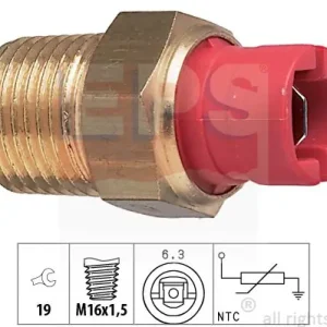 Czujnik, temperatura płynu chłodzącego EPS 1.830.027 Premium