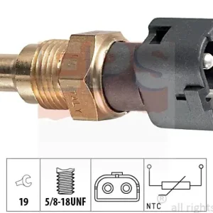 Darmowy zwrot Czujnik, temperatura płynu chłodzącego EPS 1.830.091