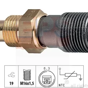 Czujnik, temperatura płynu chłodzącego EPS 1.830.102 Dostępne od ręki