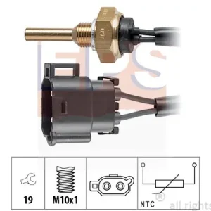 Ekspresowa dostawa Czujnik, temperatura płynu chłodzącego EPS 1.830.110