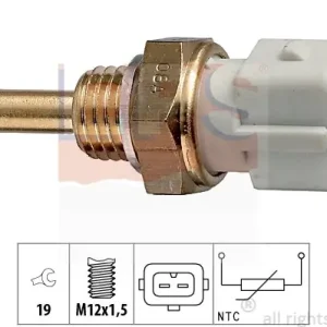 Czujnik, temperatura płynu chłodzącego EPS 1.830.127 Najlepsza cena