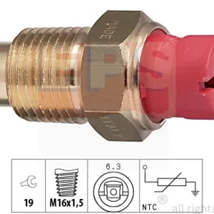 Zniżka Czujnik, temperatura płynu chłodzącego EPS 1.830.132