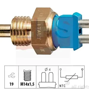 Czujnik, temperatura płynu chłodzącego EPS 1.830.139 Ekspresowa dostawa