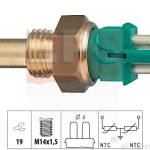 Czujnik, temperatura płynu chłodzącego EPS 1.830.140 Zniżka