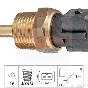 Darmowy zwrot Czujnik, temperatura oleju EPS 1.830.144
