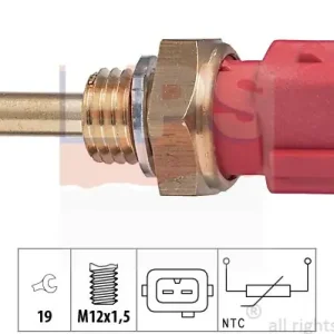 Czujnik, temperatura płynu chłodzącego EPS 1.830.155 Taniej