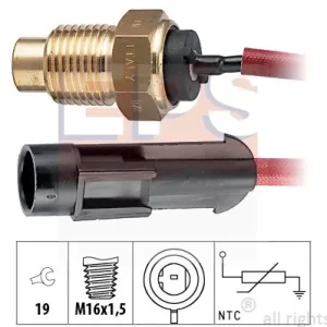 Zniżka Czujnik, temperatura płynu chłodzącego EPS 1.830.175