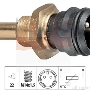 Ekspresowa dostawa Czujnik, temperatura płynu chłodzącego EPS 1.830.183