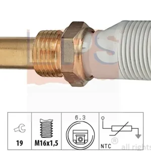 Czujnik, temperatura płynu chłodzącego EPS 1.830.238 Ograniczona ilość