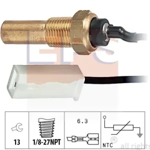 Wybór klientów Czujnik, temperatura oleju EPS 1.830.250