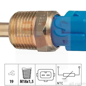 Czujnik, temperatura płynu chłodzącego EPS 1.830.262 Premium