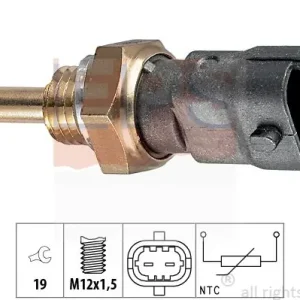 Czujnik, temperatura płynu chłodzącego EPS 1.830.264 Wyprzedaż
