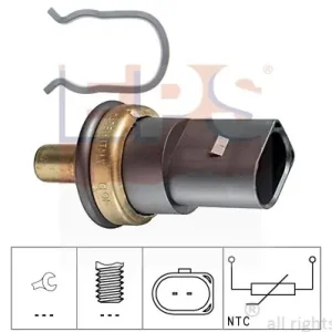 Czujnik, temperatura płynu chłodzącego EPS 1.830.278 Wyprzedaż