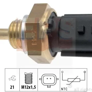Czujnik, temperatura płynu chłodzącego EPS 1.830.341 Nowy