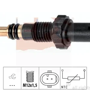 Czujnik, temperatura płynu chłodzącego EPS 1.830.348 Tani