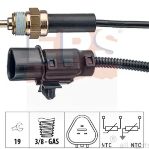 Czujnik, temperatura płynu chłodzącego EPS 1.830.373 Ostatnie sztuki