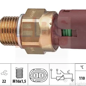 Czujnik, temperatura płynu chłodzącego EPS 1.830.555 Niska cena