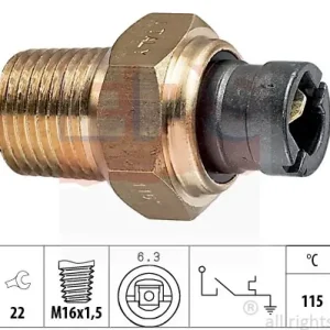 Tylko do końca tygodnia Włącznik temperaturowy, kontrolka płynu chłodzącego EPS 1.840.000