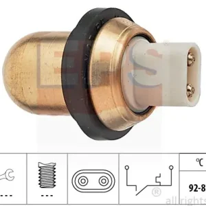 Tylko do końca tygodnia Przełącznik termiczny, wentylator chłodnicy EPS 1.850.038