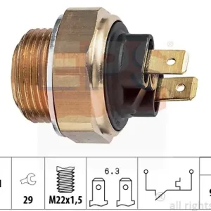Zamów dziś Przełącznik termiczny, wentylator chłodnicy EPS 1.850.134