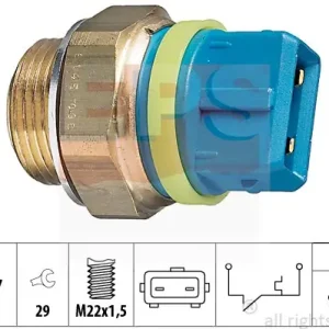 Wyprzedaż Przełącznik termiczny, wentylator chłodnicy EPS 1.850.145