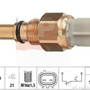 Wybór klientów Przełącznik termiczny, wentylator chłodnicy EPS 1.850.151