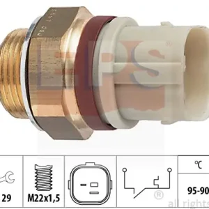 Wyjątkowa oferta Przełącznik termiczny, wentylator chłodnicy EPS 1.850.197