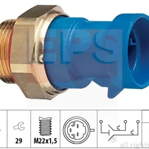 Do wyczerpania zapasów Przełącznik termiczny, wentylator chłodnicy EPS 1.850.642