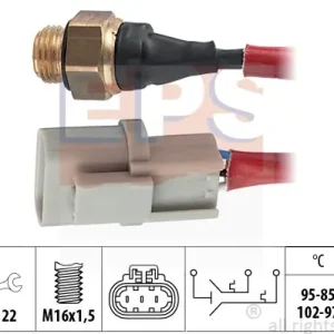 Ekspresowa dostawa Przełącznik termiczny, wentylator chłodnicy EPS 1.850.665