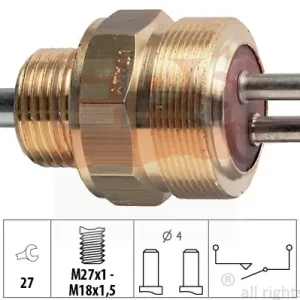 Wysoka jakość Przełącznik, światło cofania EPS 1.860.147