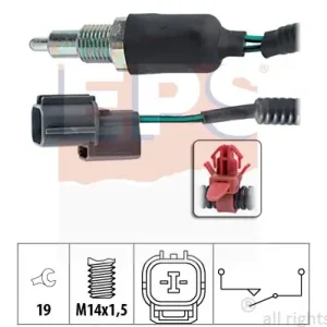Dostępne od ręki Przełącznik, światło cofania EPS 1.860.174