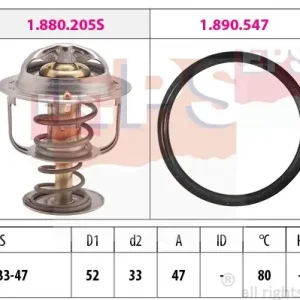 Termostat, płyn chłodzący EPS 1.880.205 Niska cena