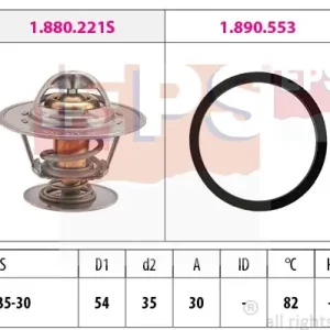 Termostat, płyn chłodzący EPS 1.880.221 Zamów dziś