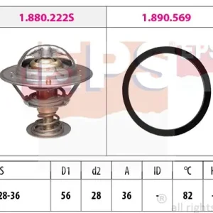 Termostat, płyn chłodzący EPS 1.880.222 Sprawdź teraz
