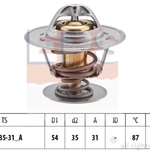 Termostat, płyn chłodzący EPS 1.880.223S Sprawdź teraz