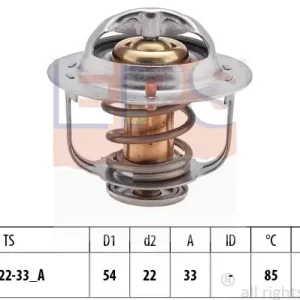 Termostat, płyn chłodzący EPS 1.880.224S Popularny