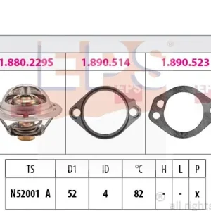 Termostat, płyn chłodzący EPS 1.880.229 Bezpieczne zakupy