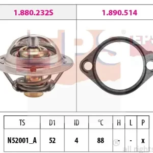 Termostat, płyn chłodzący EPS 1.880.232 Obniżka ceny