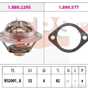 Taniej Termostat, płyn chłodzący EPS 1.880.244