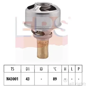 Bestseller Termostat, płyn chłodzący EPS 1.880.246