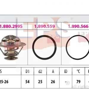 Wyprzedaż Termostat, płyn chłodzący EPS 1.880.299