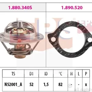 Termostat, płyn chłodzący EPS 1.880.331 Okazja