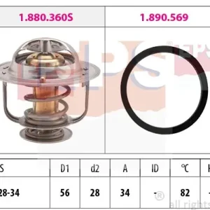 Termostat, płyn chłodzący EPS 1.880.360 Dodaj do koszyka