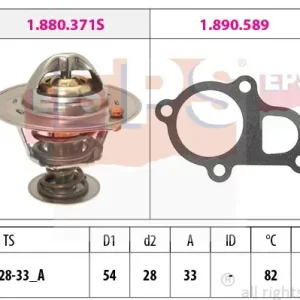 Termostat, płyn chłodzący EPS 1.880.372 Bezpieczne zakupy